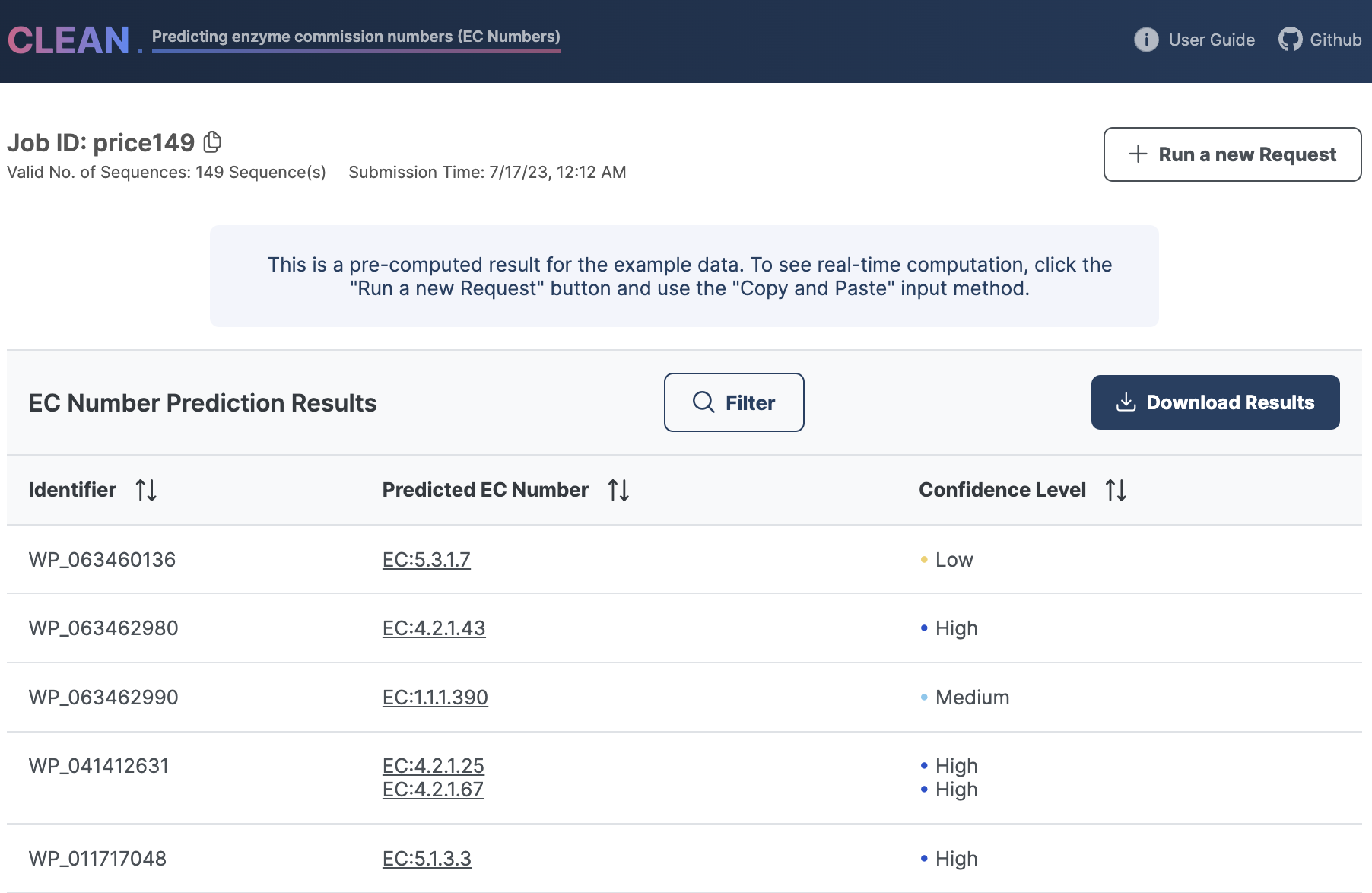 Sunset in the mountains